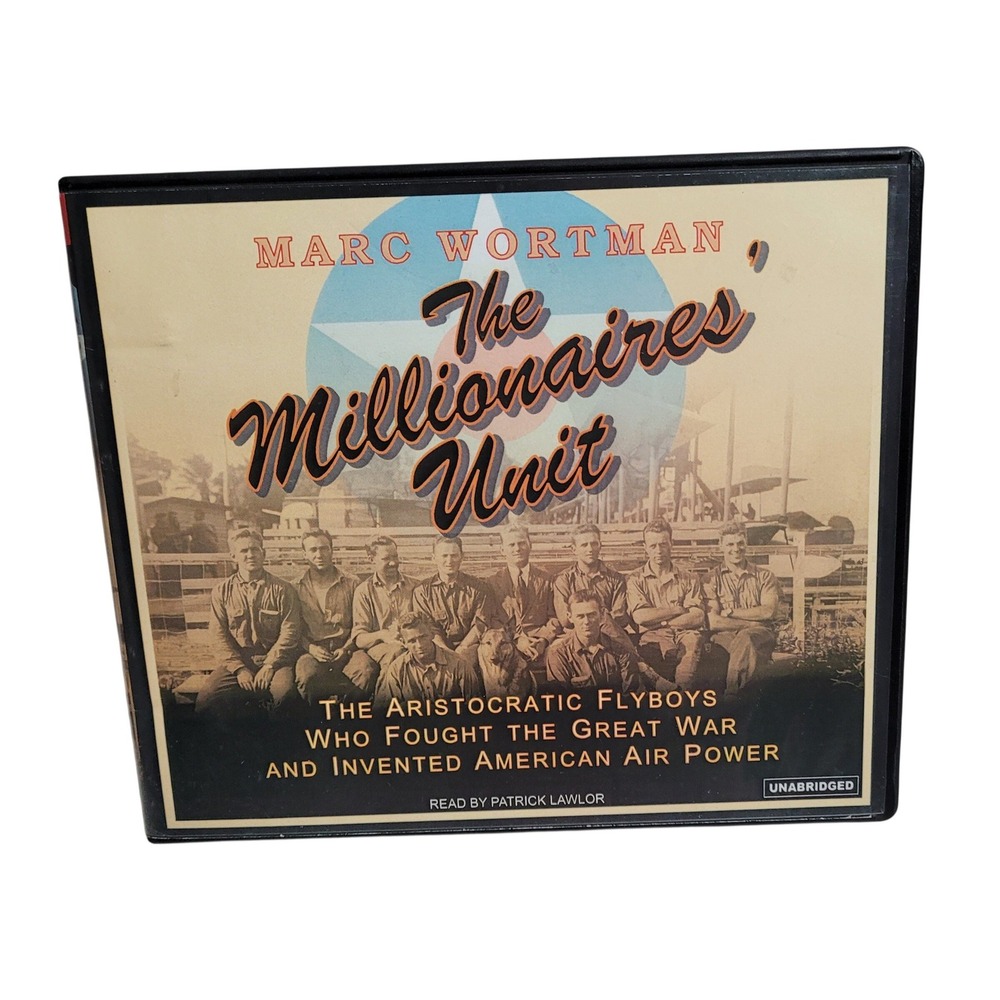 Tantor Media The Millionaires' Unit Marc Wortman Audiobook 11 CD Unabridged WWI